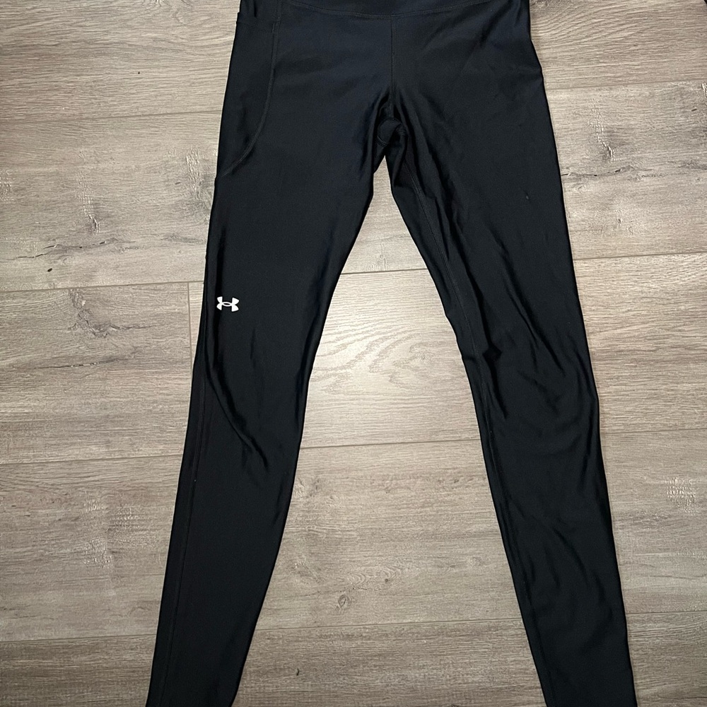 Under Armour Jet Black Performance Leggings